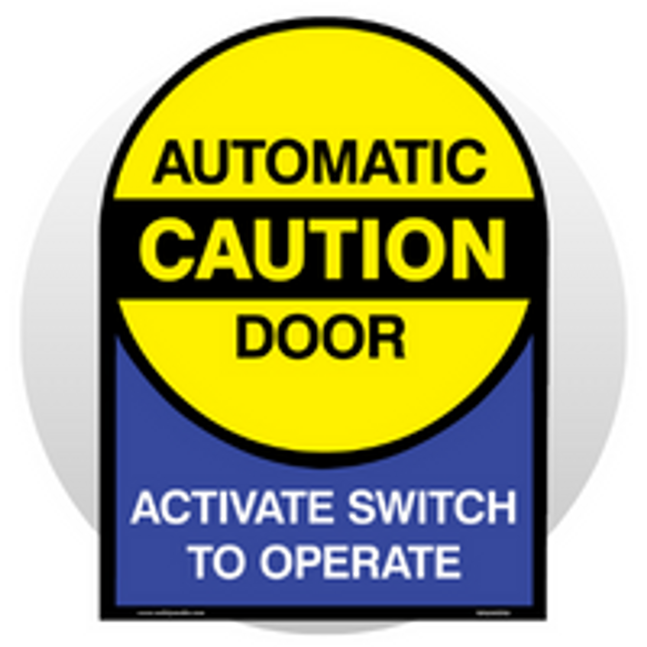 Automatic Door Signs